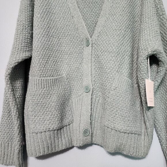LC Lauren Conrad Shaker Crop Cardigan - Picture 12 of 13